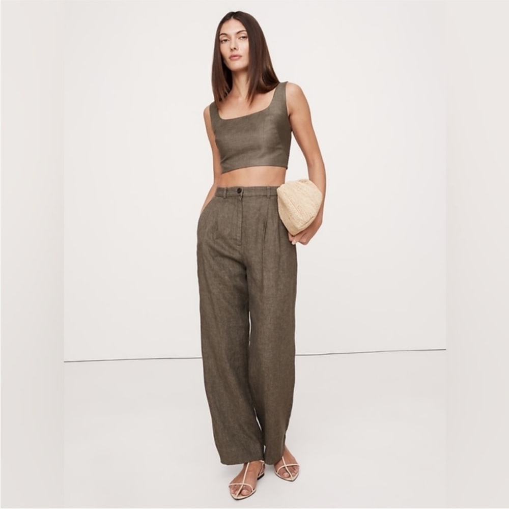 Banana Republic linen Pants SOHO